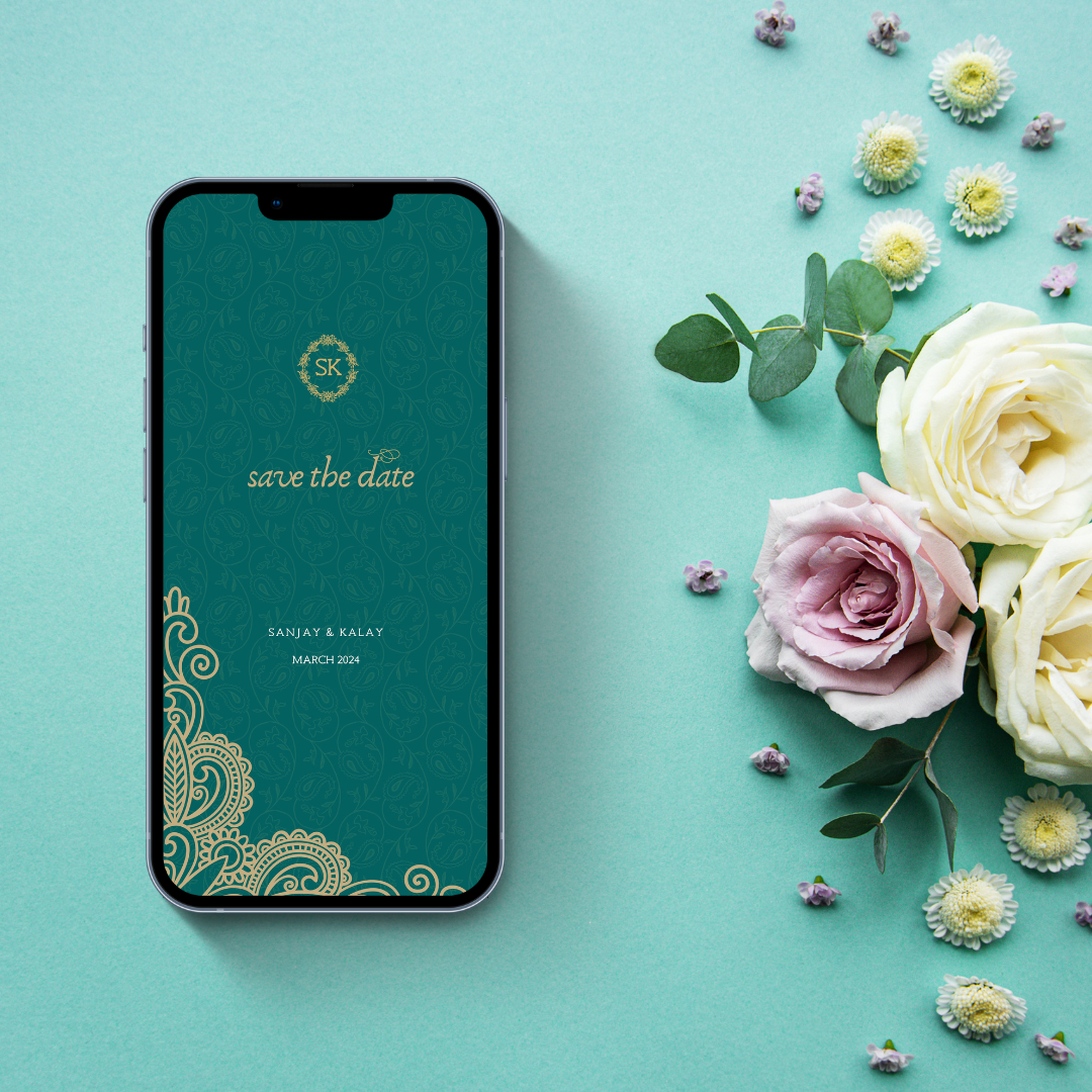 Ratna Save the Date Digital Invitation