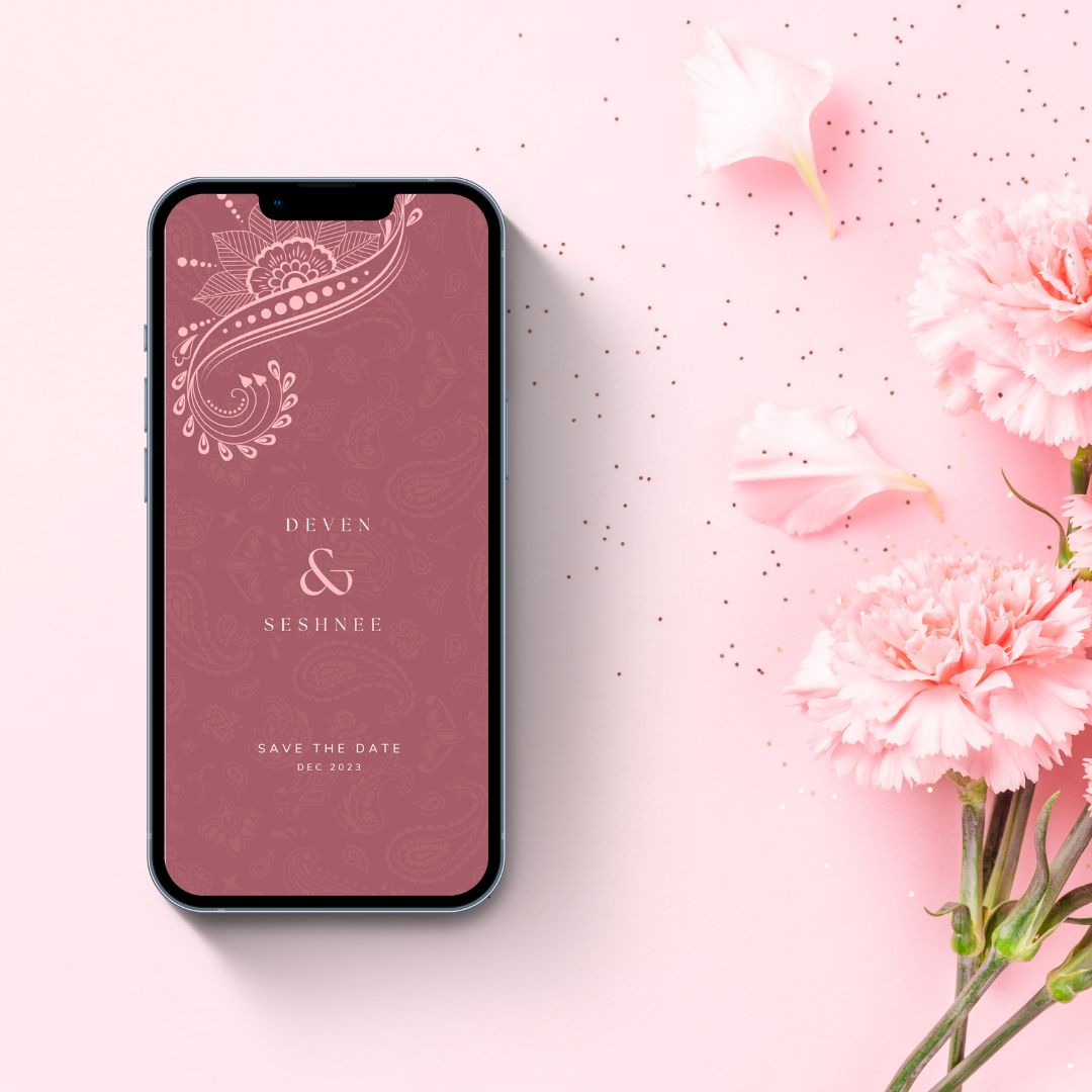 Sundara Save the Date Digital Invitation