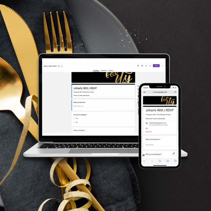 Online RSVP